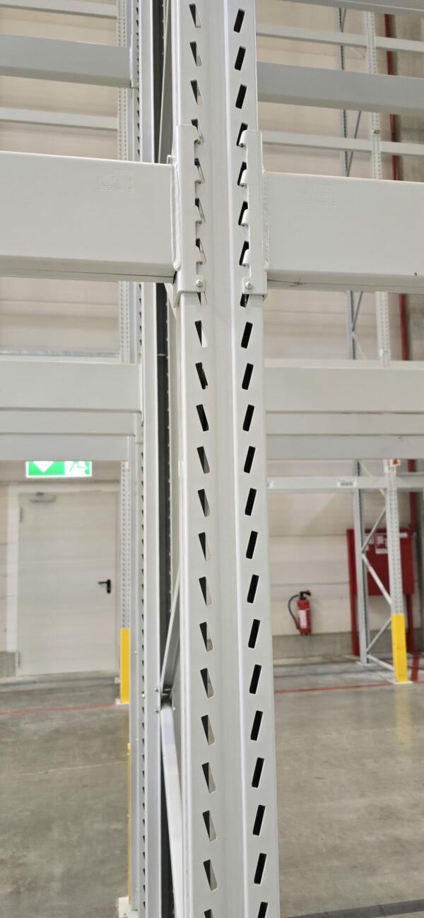 Tegometall CI Schwerlastregal Höhe 2200mm / Tiefe 1.000mm / Traversenlänge 1900mm / 1000Kg pro Palette / 72 Plätze – Bild 2