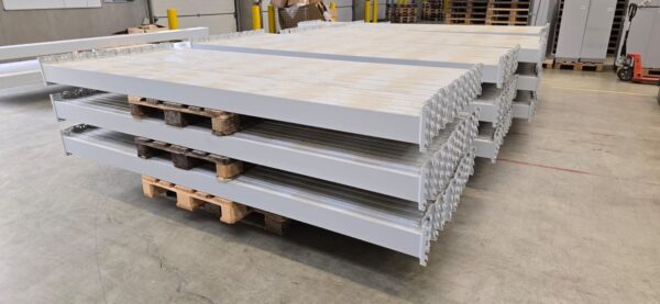 Tegometall CI Schwerlastregal Höhe 2200mm / Tiefe 1.000mm / Traversenlänge 1900mm / 1000Kg pro Palette / 72 Plätze – Bild 5