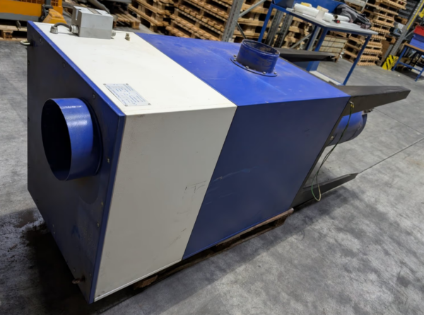 Industriestaubabsaugung / Staubabscheider / TriON POC 20 V, 2,2 kW, 380 V / Maße 2430x750x860 mm – Bild 3