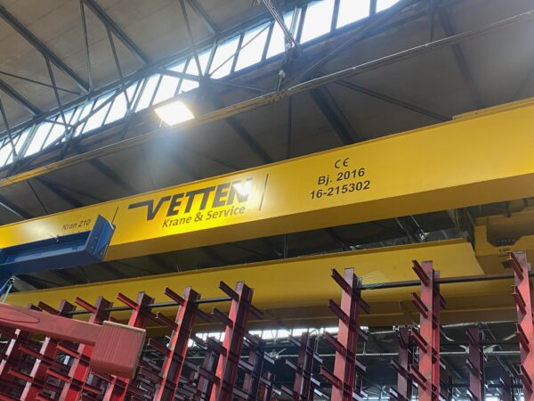 VETTEN Hallenkran / Typ: ZLK 5tx23550 S / Portalkran Industrie Kommissionierkran 10t Hochleistungs-Portalkran / Fabriknummer 16-215302 – Bild 2