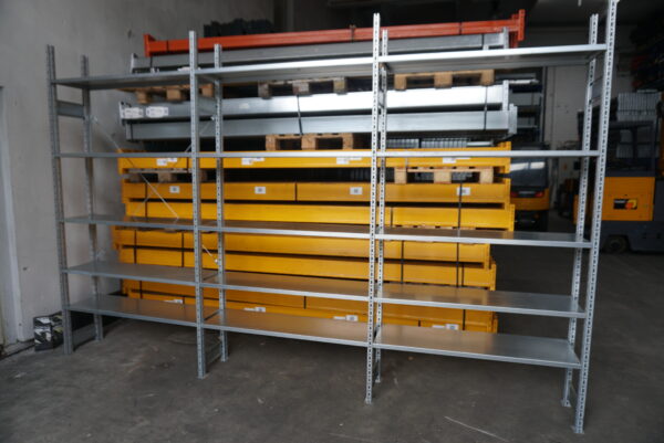 SSI Schäfer R3000 Fachbodenregal / Höhe 2280mm / Max Feldlast 600kg / Tiefe 500mm / Fachbodenlänge 1000mm / gesamt ca. 20m