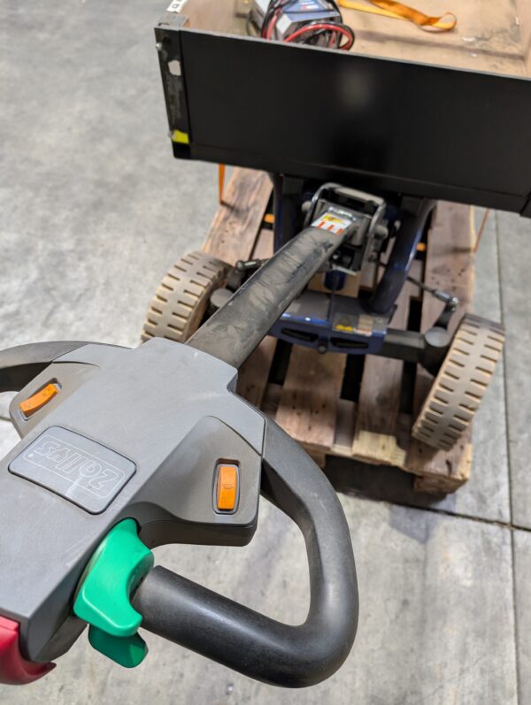 Elektrischer Transportwagen Zallys Jespi UL/2003 – Elektro-Lastwagen für Materialtransport / Baujahr 2017 – Bild 4
