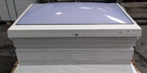 Essertec Essertop Lichtkuppel 1000X1500mm / 3-schalig Opal inkl. Kranz