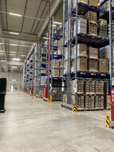 BITO Palettenregal PL PRO | 120 Stellplätze | Höhe 4.500 mm | Gebraucht