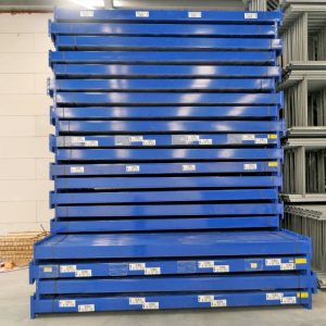 BITO Palettenregal PRO | 120 Stellplätze | Höhe 2.500 mm | Gebraucht