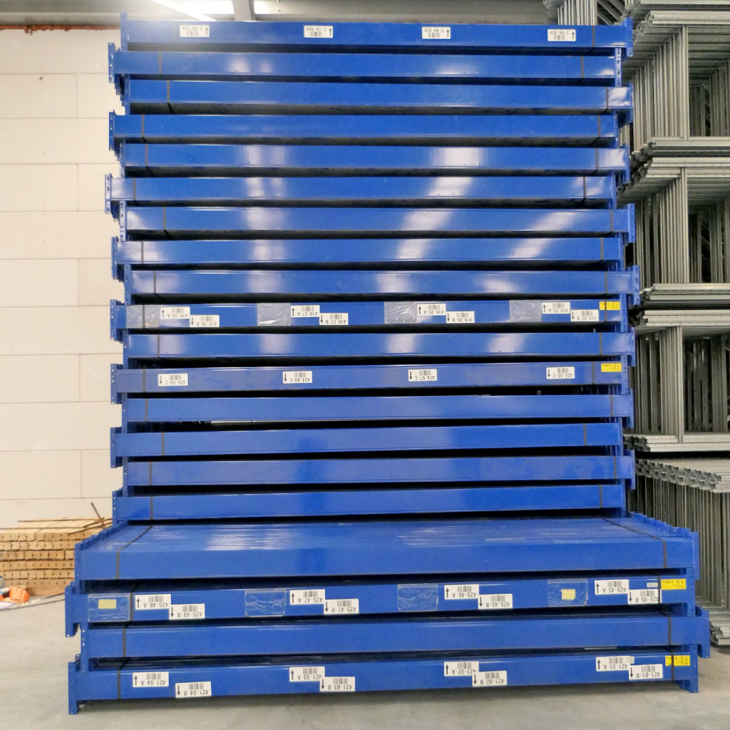 BITO Palettenregal PRO | 120 Stellplätze | Höhe 2.500 mm | Gebraucht