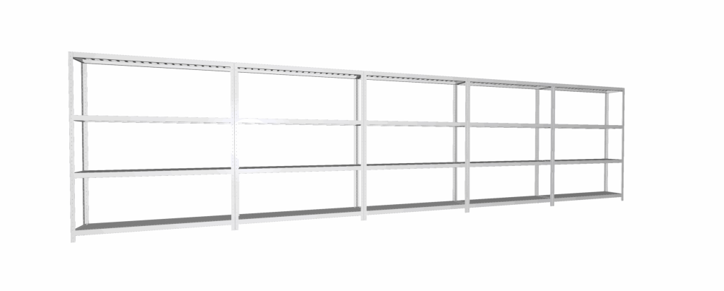 Meta Weitspannregal SPEED RACK | Höhe 2.470 mm | Traversenlänge 2.000 mm | Neu