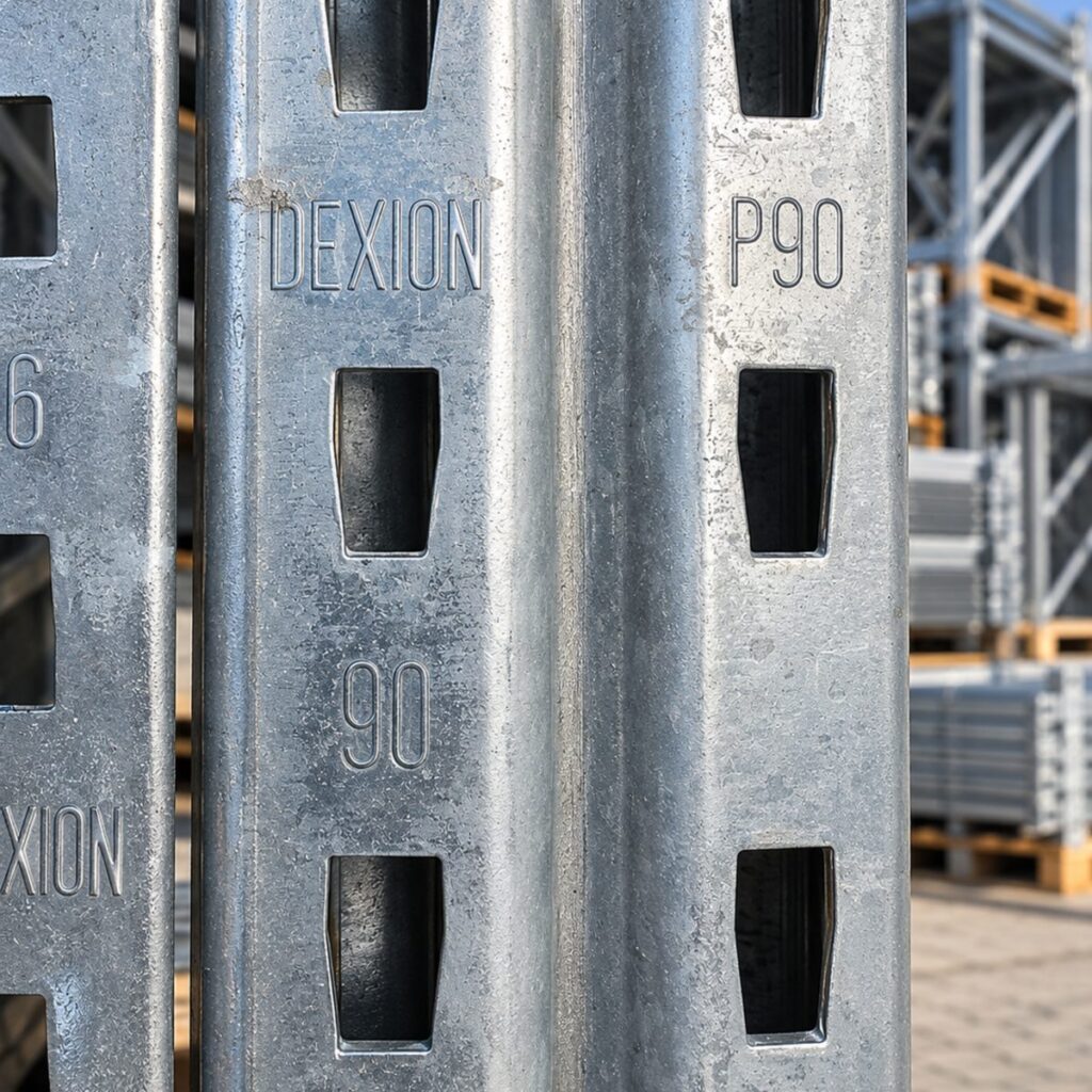 Dexion Palettenregal P90 | 18 Stellplätze | Höhe 5.000 mm | Gebraucht, Bild 2 von 3