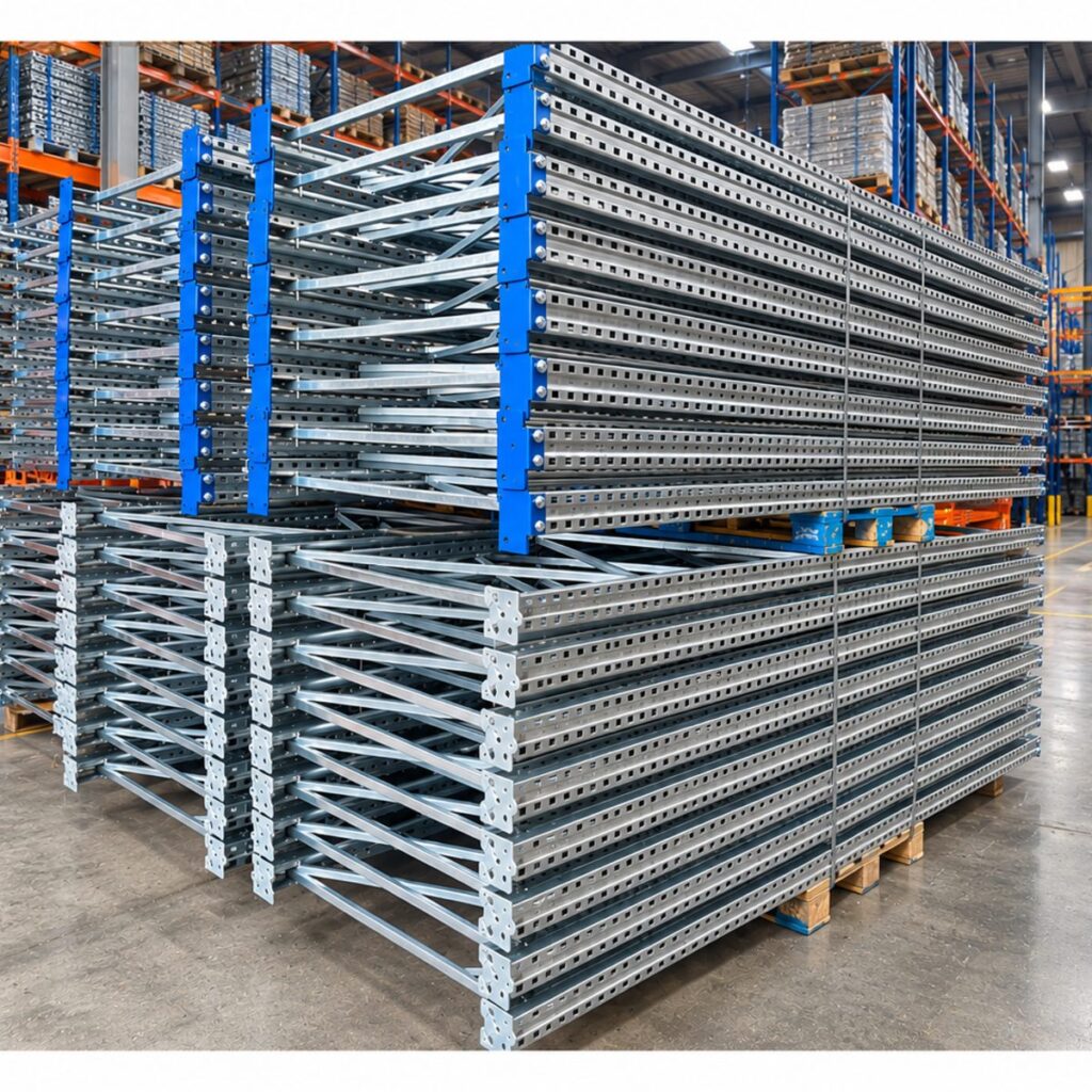 BITO Palettenregal PL PRO | 120 Stellplätze | Höhe 4.500 mm | Gebraucht