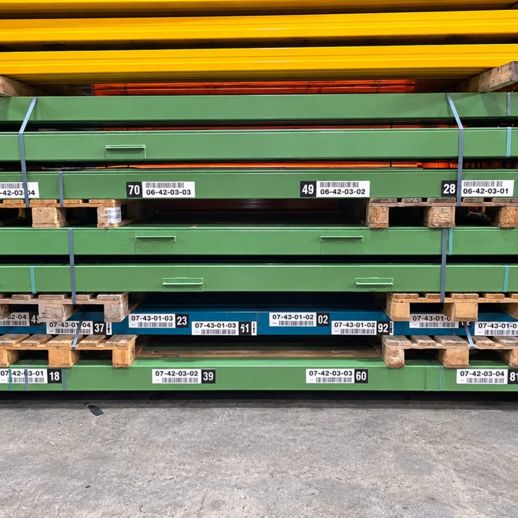 BITO Palettenregal PL38 | 240 Stellplätze | Höhe 7.200 mm | Gebraucht, Bild 3 von 4