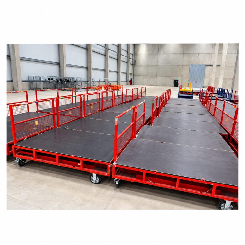 PADBERG + PALATEC Trolley | Length 2,080 mm | Height 500 mm | Used