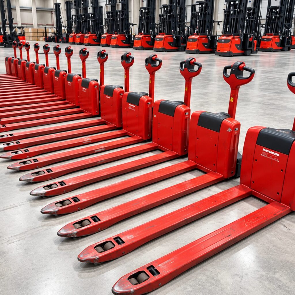 Linde MT 15 low-lift pallet truck | Lift height 200 mm | Capacity 1,000 kg | Used