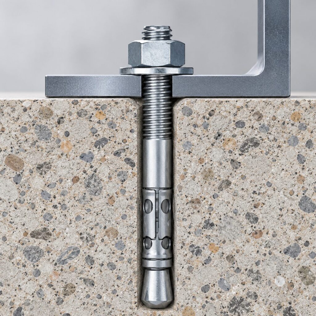 LHS Floor Anchor, Fixed Anchor M12x110 | Used, image 3 of 3