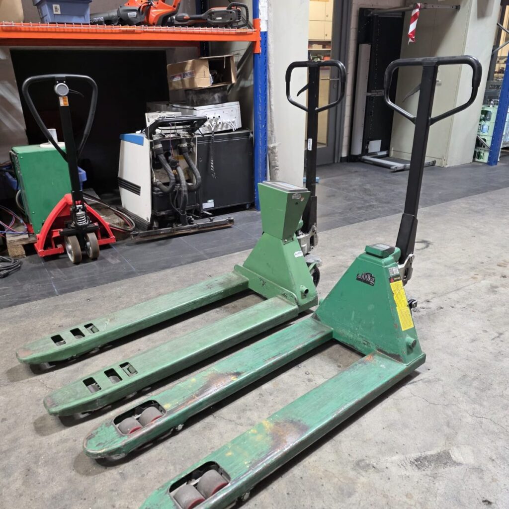 ALLPAX Niederhubwagen | Hubhöhe 200 mm | Tragkraft 2.000 kg | Gebraucht