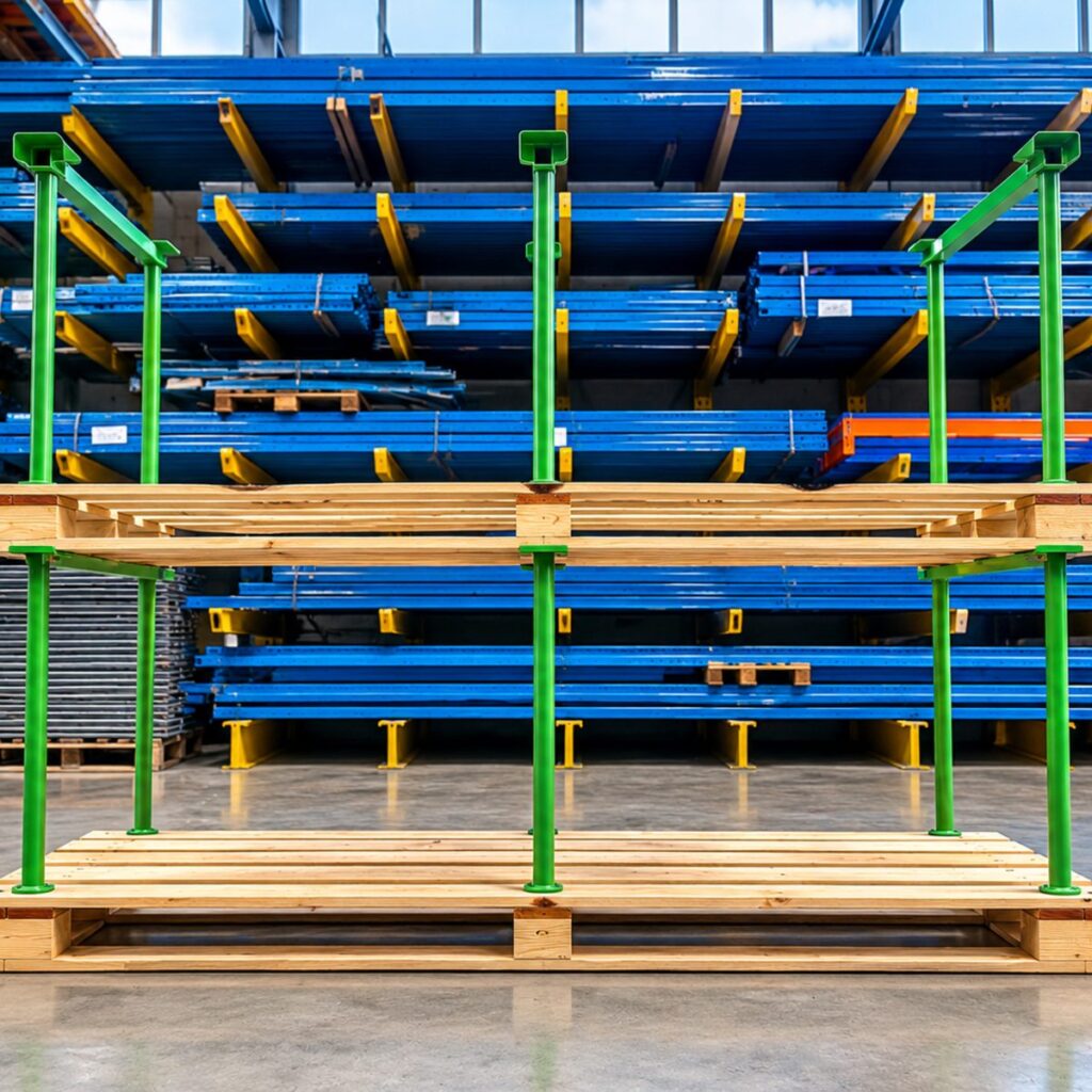 LHS Stapelgestell | Länge 2.000 mm | Höhe 760 mm | Gebraucht